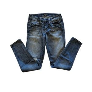 Genetic Denim Womens THE SHYA Distressed Jeans Medium Wash Size 27